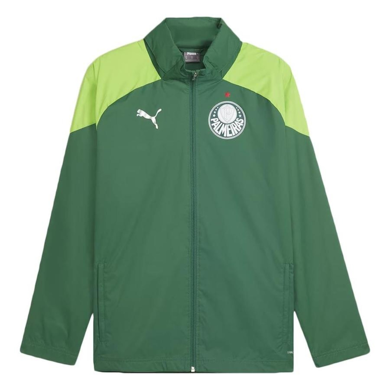 Jaqueta de Treino Puma Palmeiras All Weather 2024 - Masculina - Foto 1