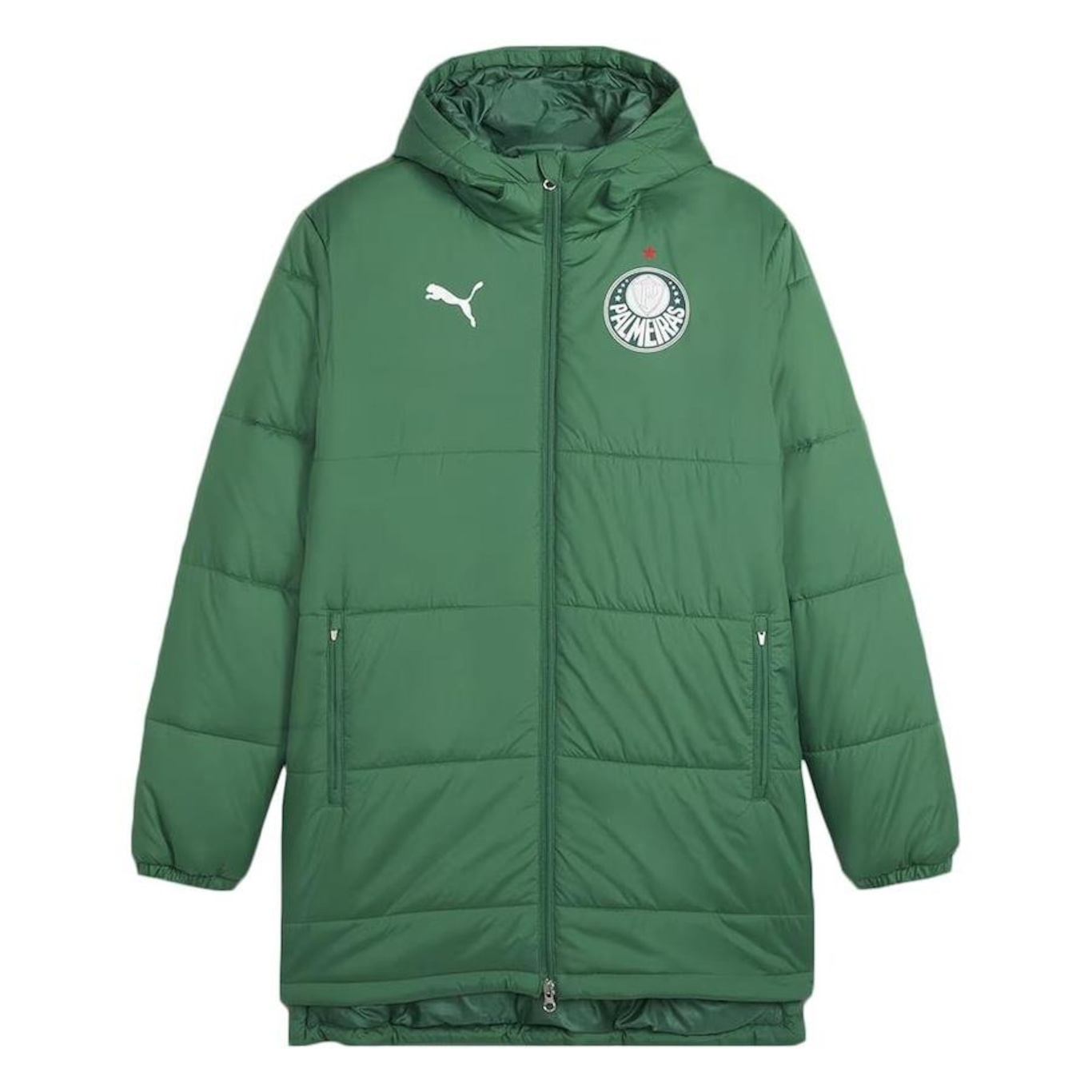 Jaqueta Puma Palmeiras Bench 2024 - Masculina - Foto 1