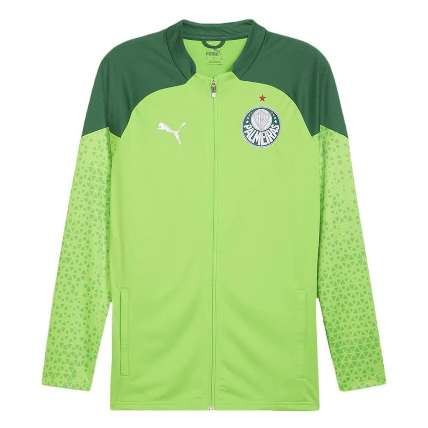 Jaqueta de Treino Puma Palmeiras 2024 - Masculina - Foto 1