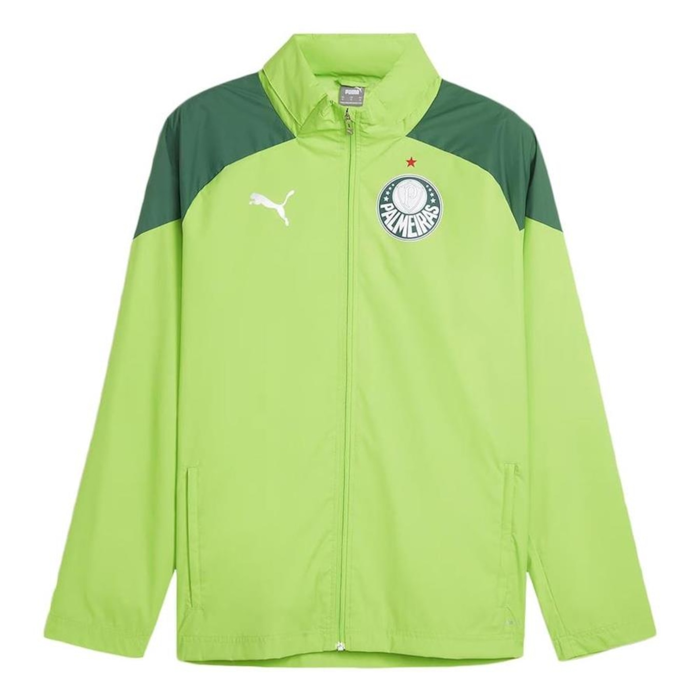 Jaqueta de Treino Puma Palmeiras All Weather 2024 - Masculina - Foto 1