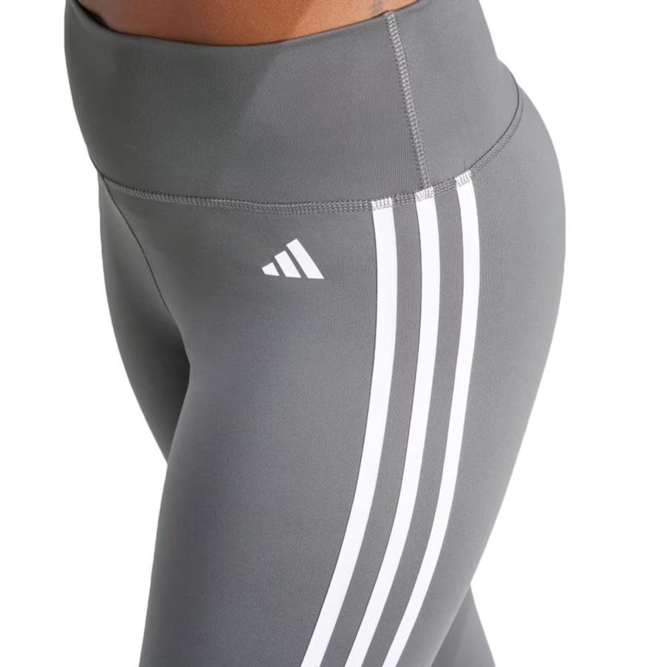 Calça Legging adidas Train Essentials 3S - Feminina - Foto 3