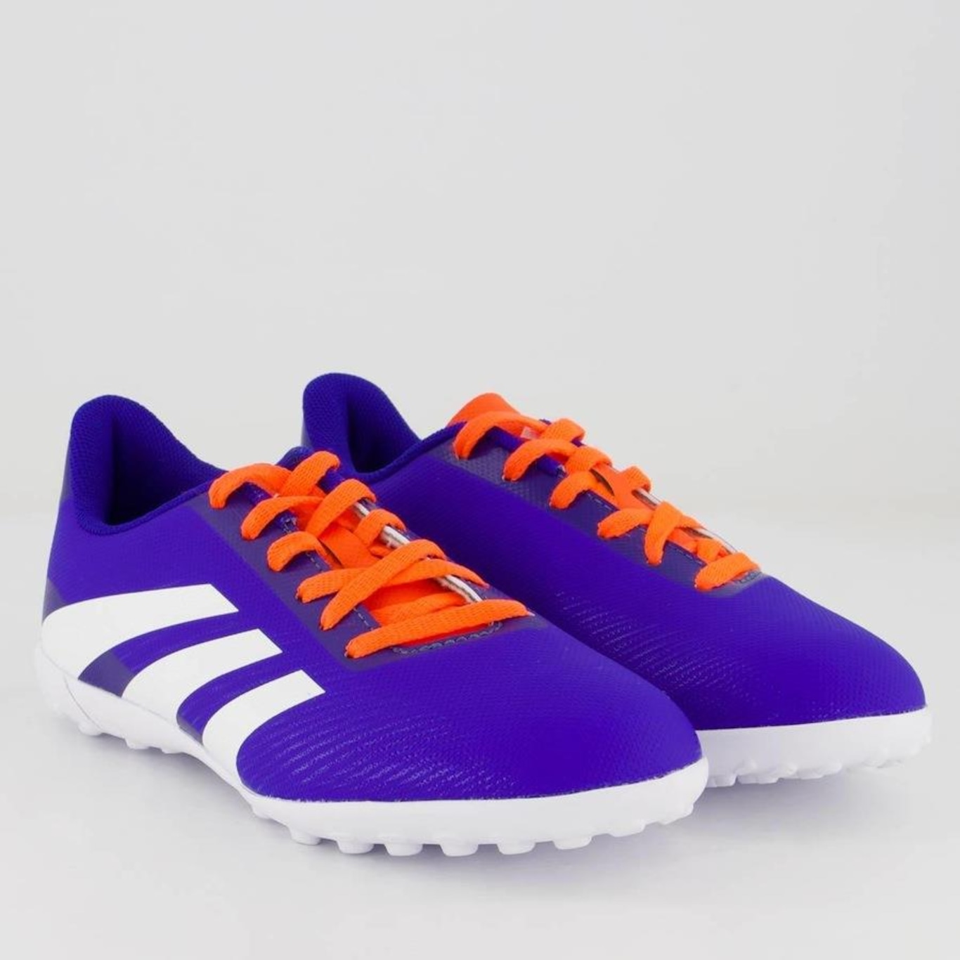 Chuteira Society adidas Predator Essentials 24.5 Tf - Infantil - Foto 2