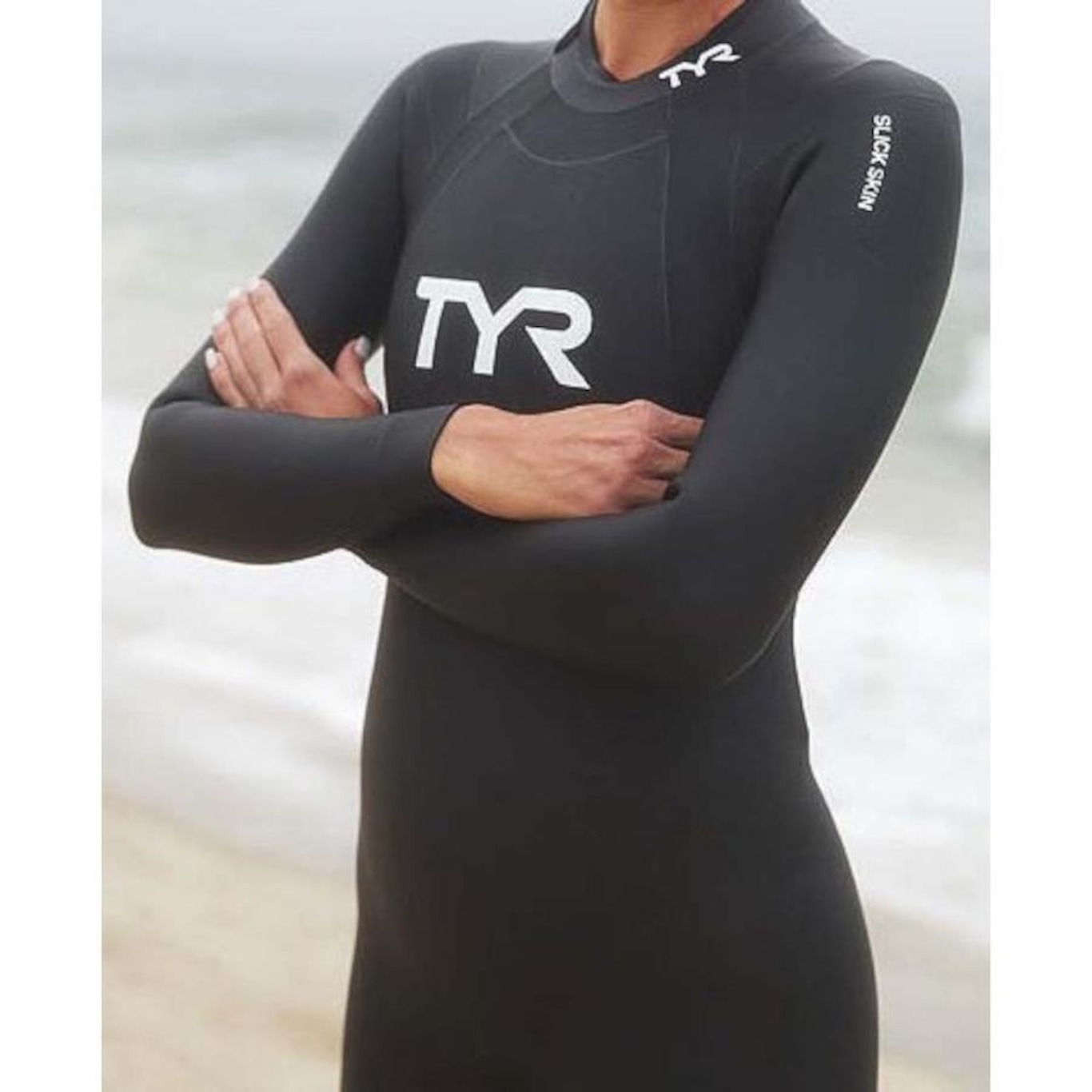 Roupa de Borracha (Wetsuit) Tyr Hurricane Cat 1 - Feminina - Foto 2