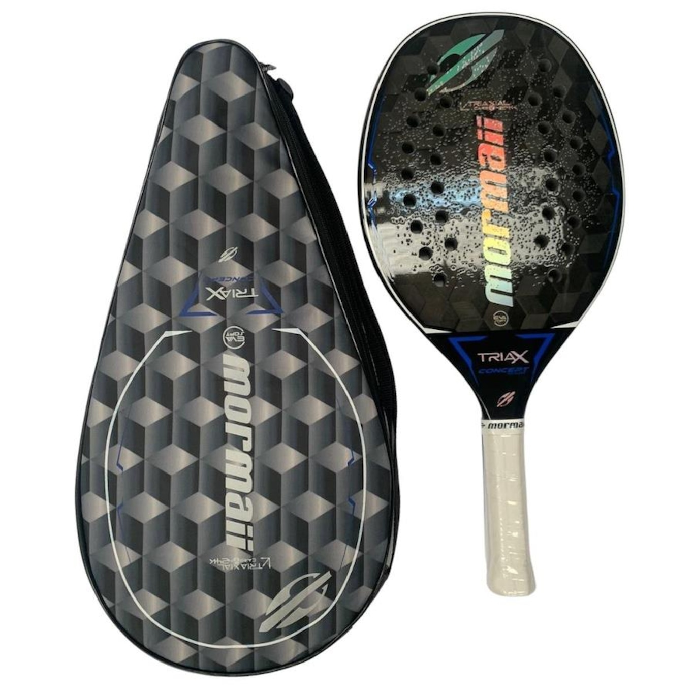 Raquete Beach Tennis Mormaii Triax Concept - Foto 2