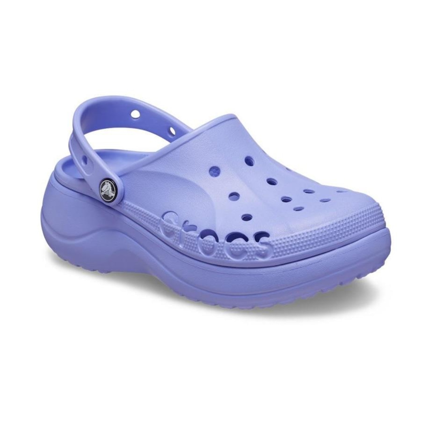 Sandália Crocs Baya Plataform Clog Digital - Feminino - Foto 2