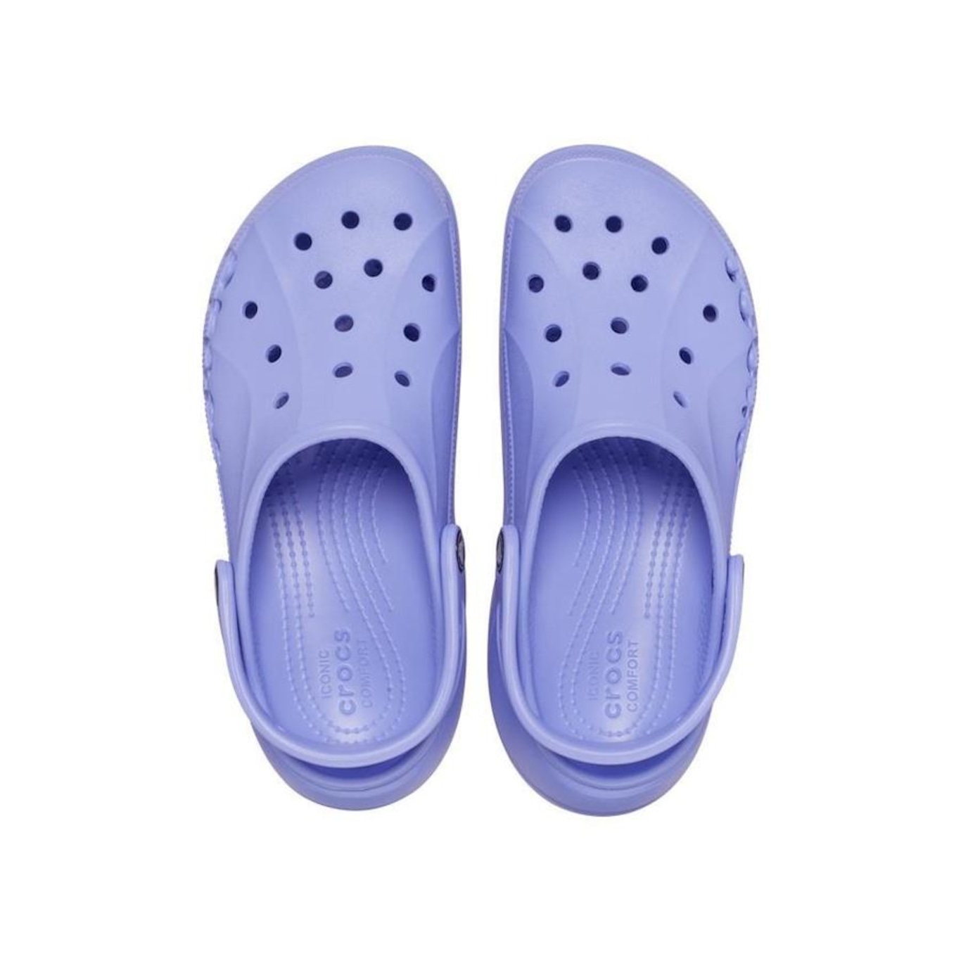 Sandália Crocs Baya Plataform Clog Digital - Feminino - Foto 5