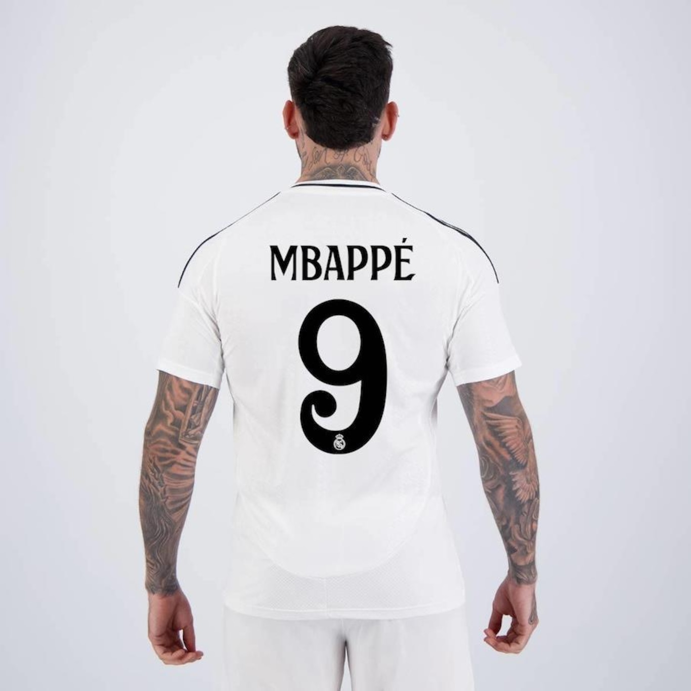 Camisa do Real Madrid I 2025 adidas 9 Mbappé - Masculina - Foto 1