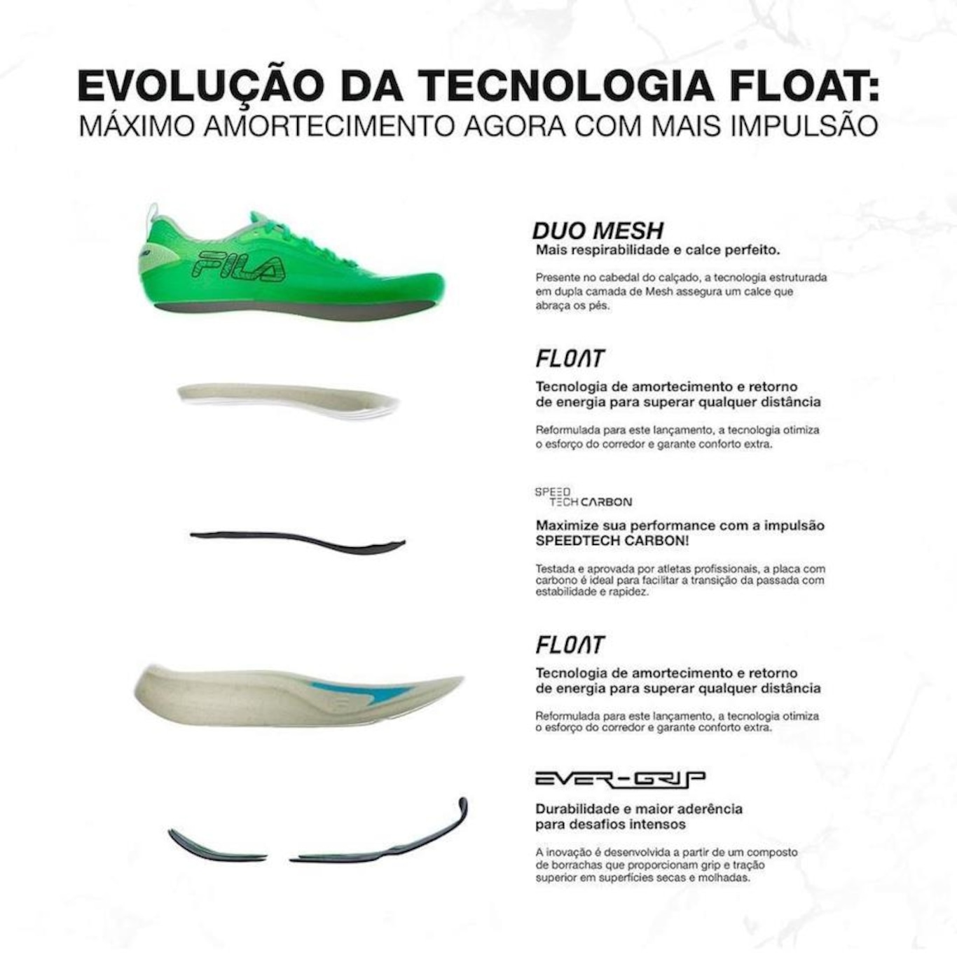 Tênis Fila Float Maxxi 2 Pro + 12 Pares de Meias - Masculino - Foto 4