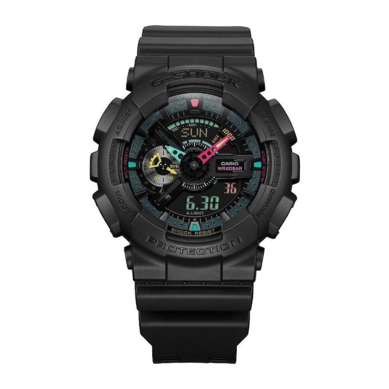 Relógio Casio G-Shock Ga-110Mf-1Adr Multi Fluorescent - Foto 3