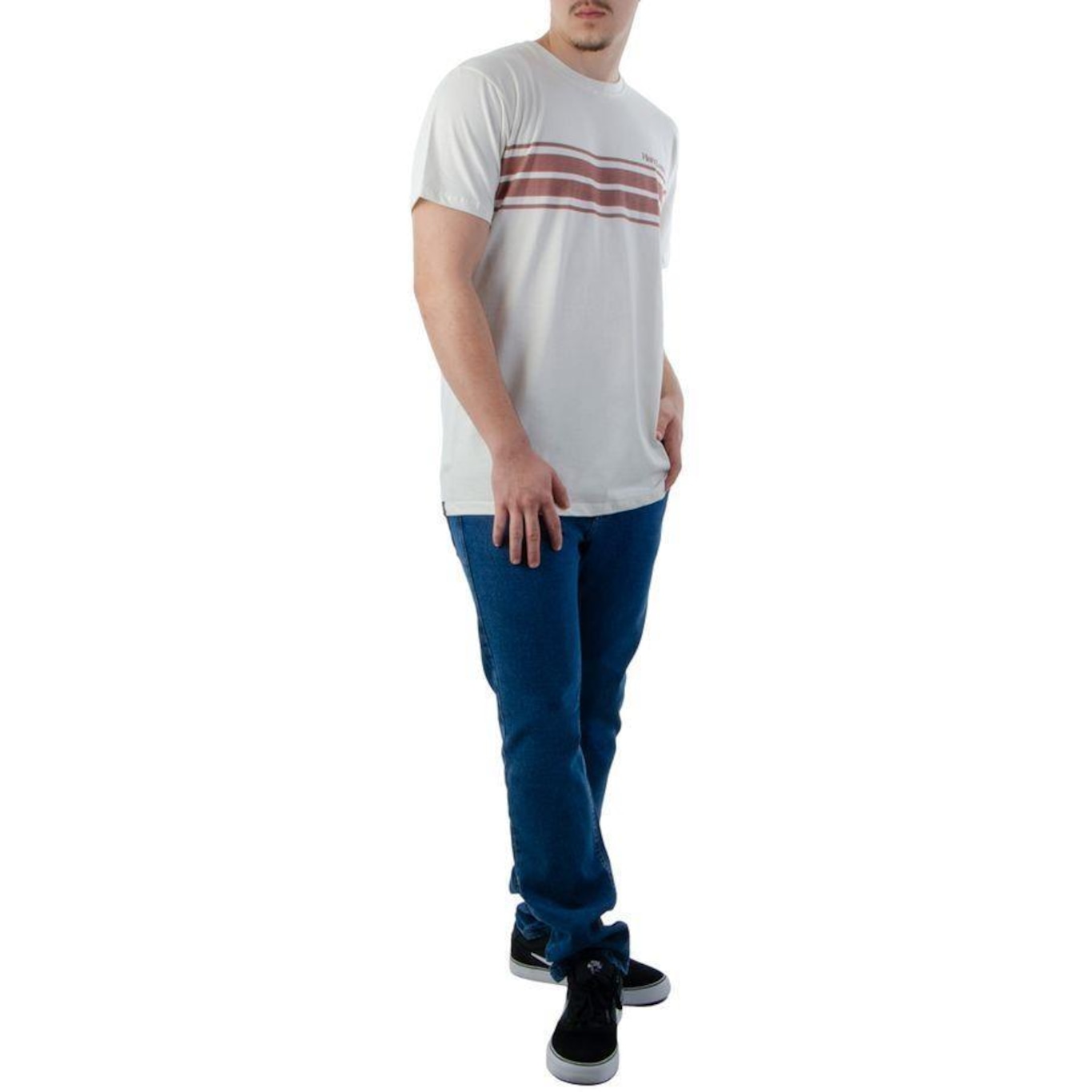 Camiseta Hang Loose Silk Stripe - Masculina - Foto 4