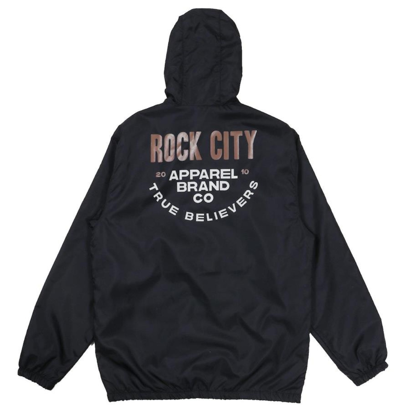 Jaqueta Rock City Apparel True Believers Corta Vento - Masculina - Foto 2