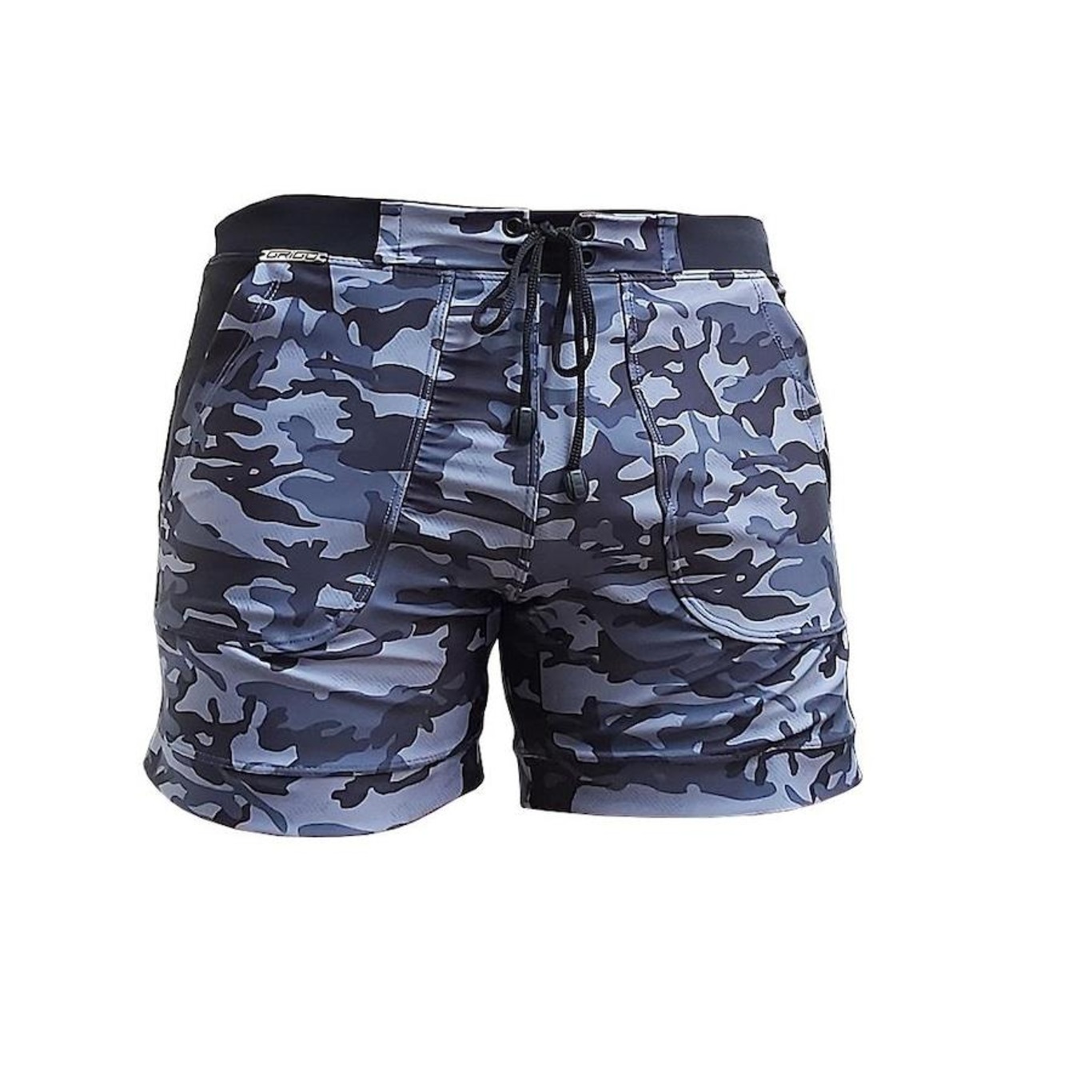 Bermuda & Sunga Boxer Grigo Collection Camuflada - Masculina - Foto 1