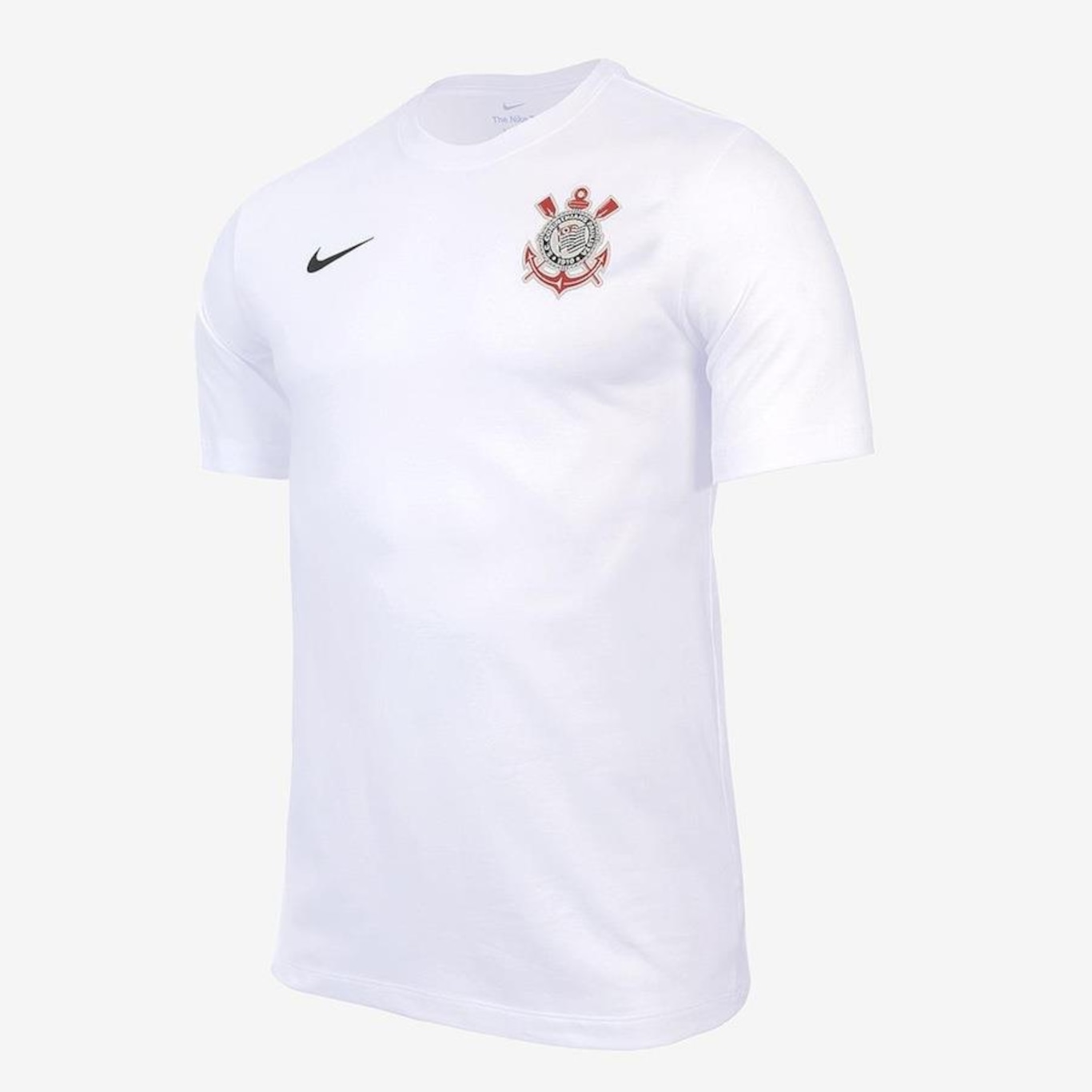 Camiseta Nike Corinthians Club Essentials - Masculina - Foto 1