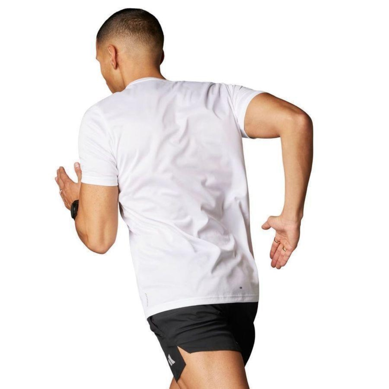 Camiseta adidas M/C Run It - Masculina - Foto 3