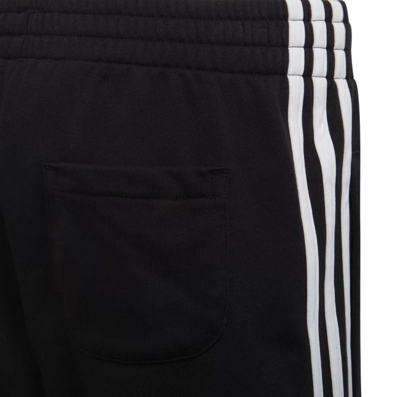 Shorts adidas Moletom 3 Stripes - Infantil - Foto 3