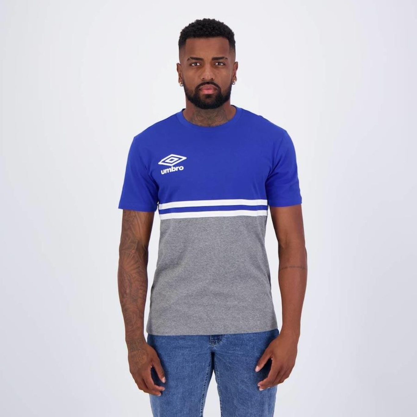 Camiseta Umbro Twr Block - Masculina - Foto 1