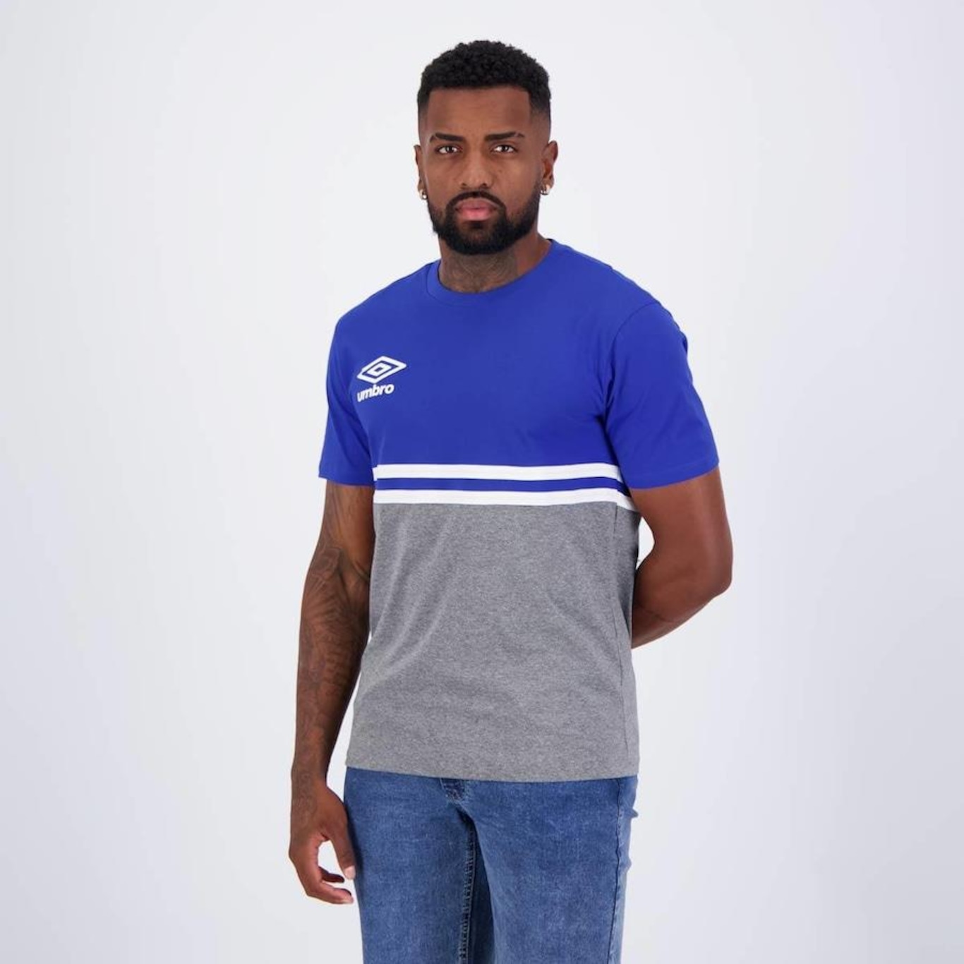 Camiseta Umbro Twr Block - Masculina - Foto 3