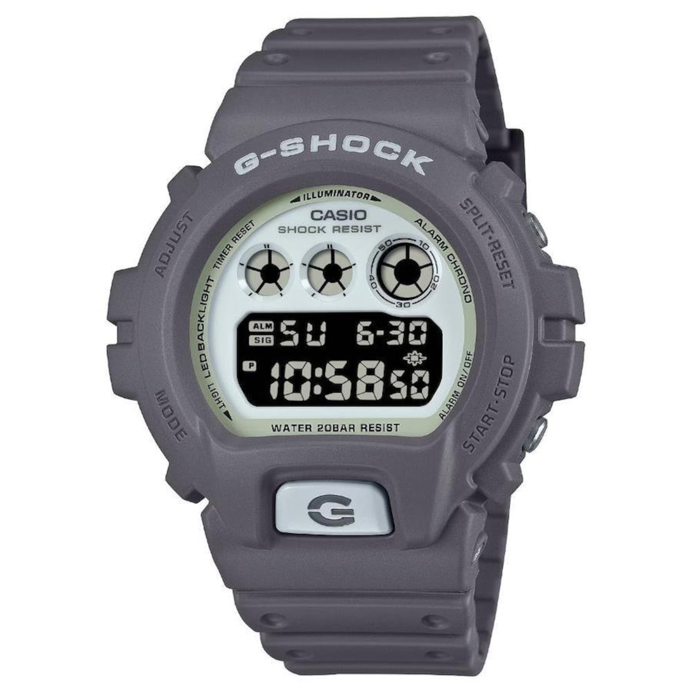 Relógio Casio G-Shock Dw-6900Hd-8Dr Hidden Glow - Foto 1