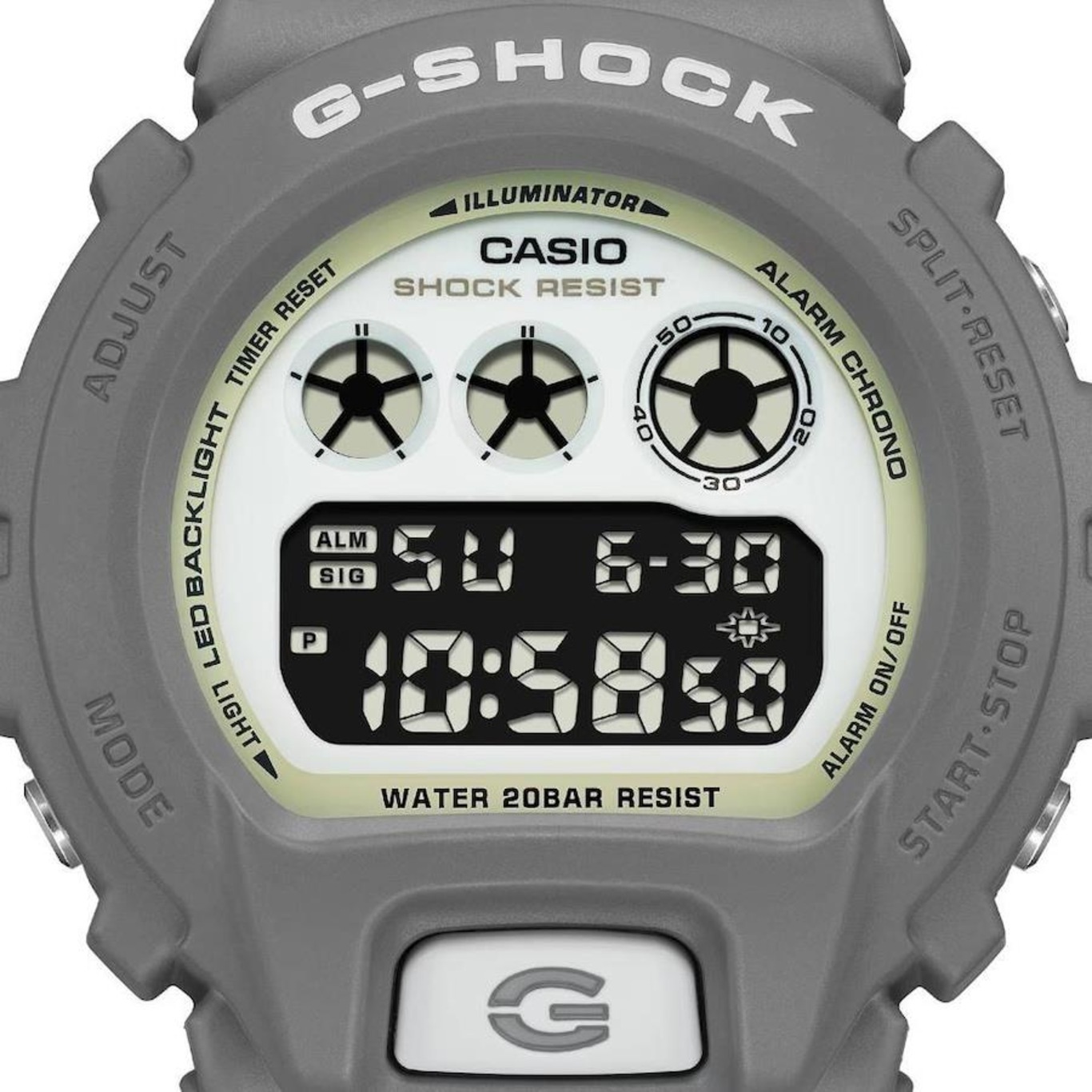 Relógio Casio G-Shock Dw-6900Hd-8Dr Hidden Glow - Foto 5