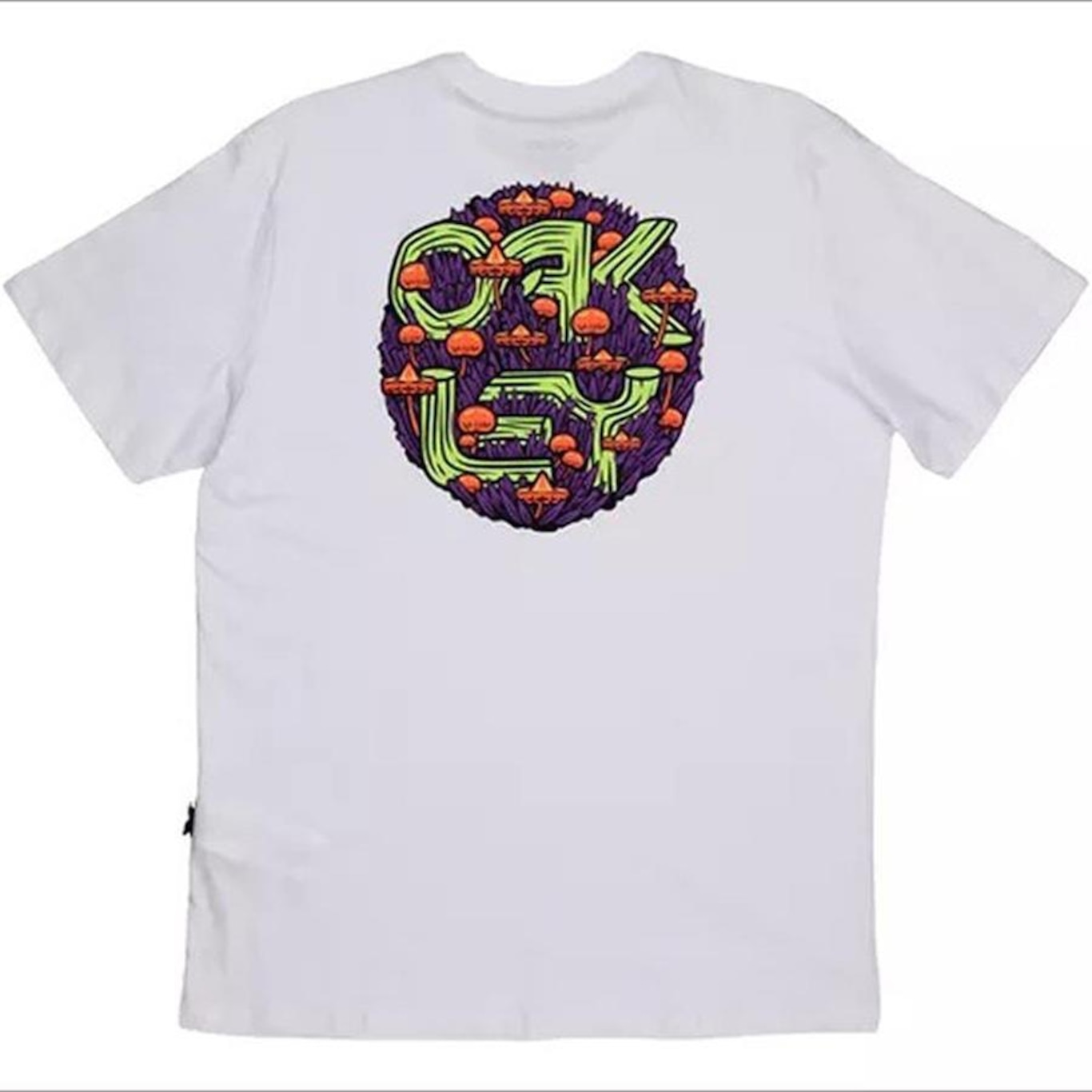 Camiseta Oakley Mushroom Big Graphic Wt24 - Masculina White - Foto 2