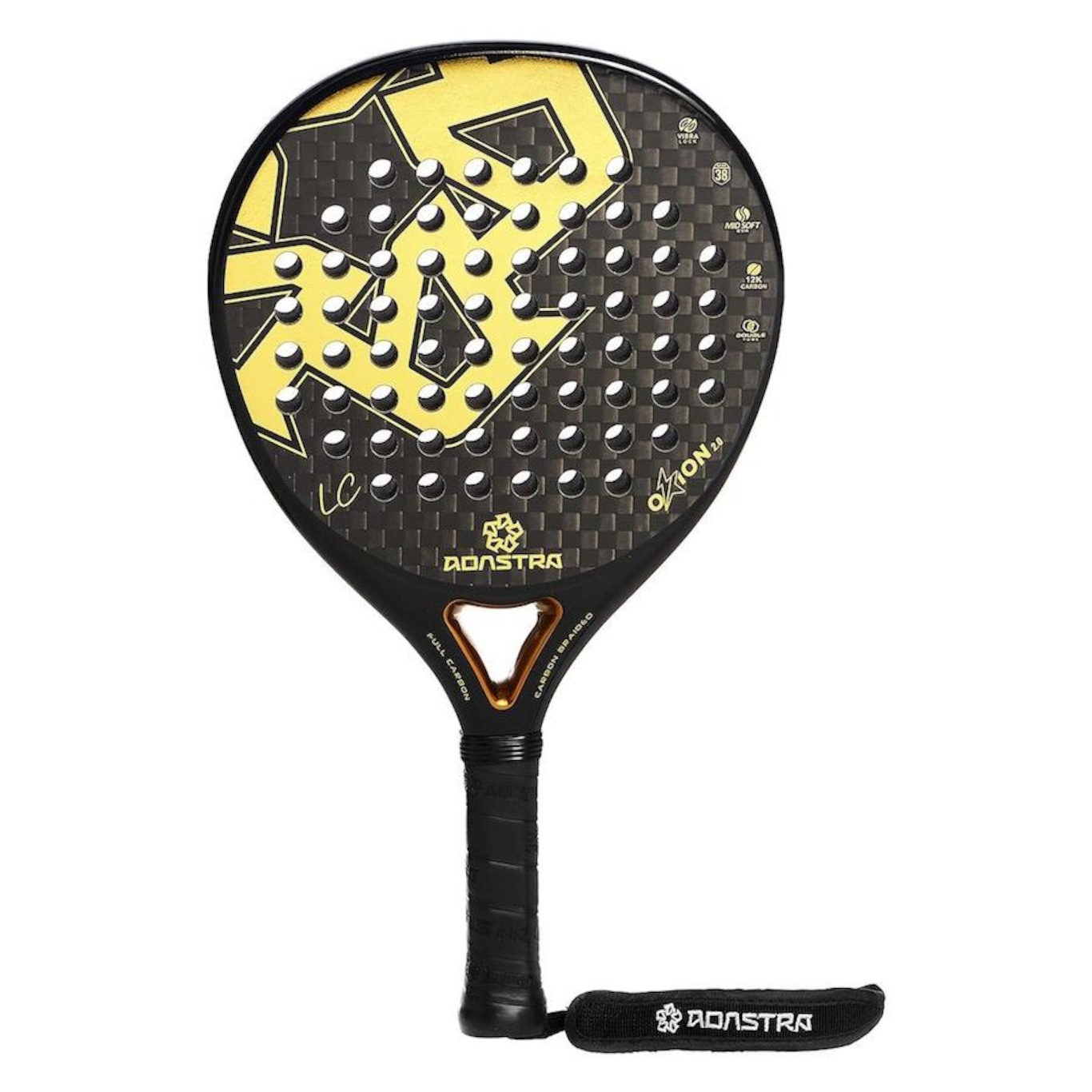 Raquete Padel Adastra Orion 2.0 Carbono 12K Lucas Cunha - Foto 1