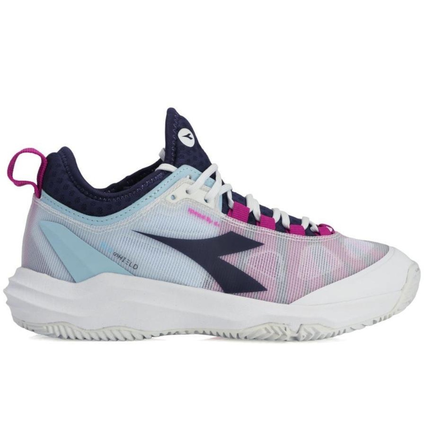 Tênis Diadora Speed Blushield Fly 4 + Clay - Feminino - Foto 1