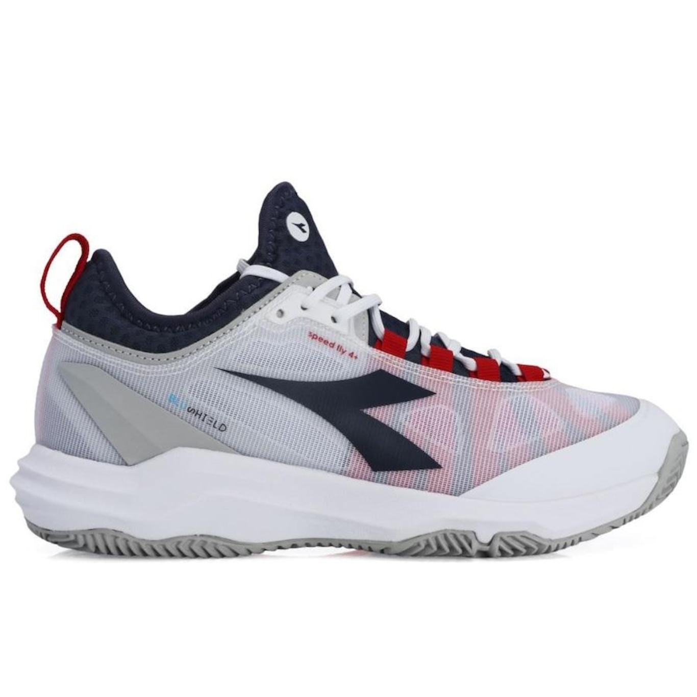 Tênis Diadora Speed Blushield Fly 4 + Clay - Unissex - Foto 1