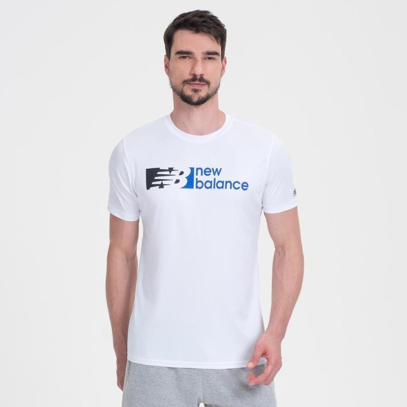 Camiseta New Balance Tenacity Graphic - Masculina - Foto 1