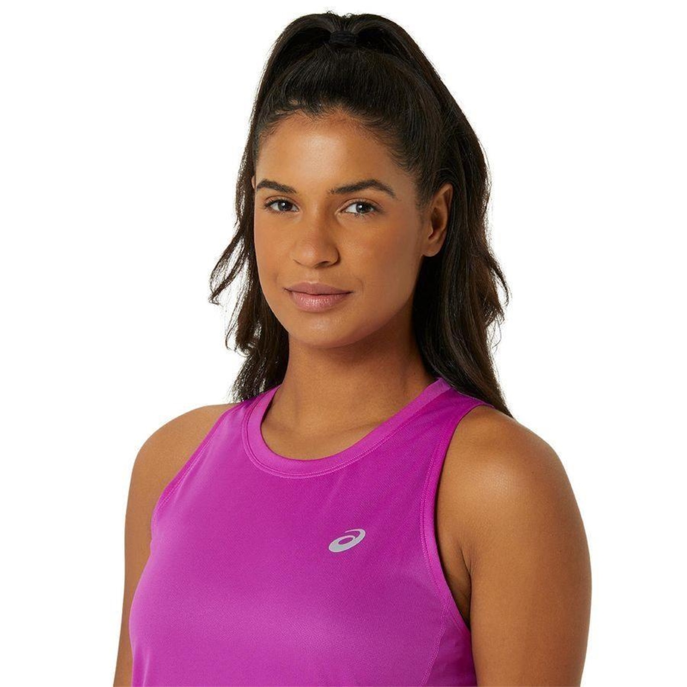 Camiseta Regata Asics Silver - Feminina - Foto 4