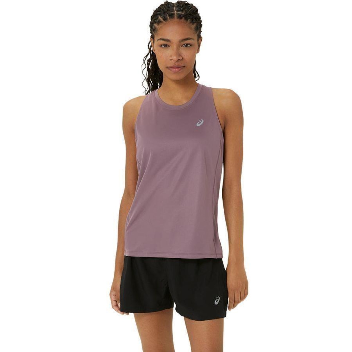 Camiseta Regata Asics Silver - Feminina - Foto 1