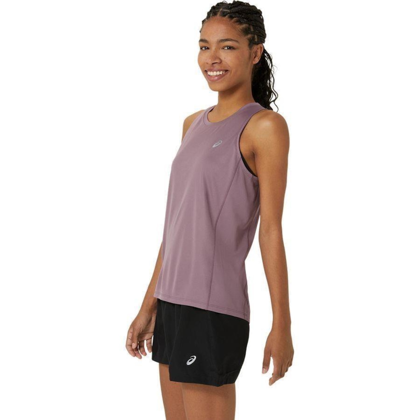 Camiseta Regata Asics Silver - Feminina - Foto 3