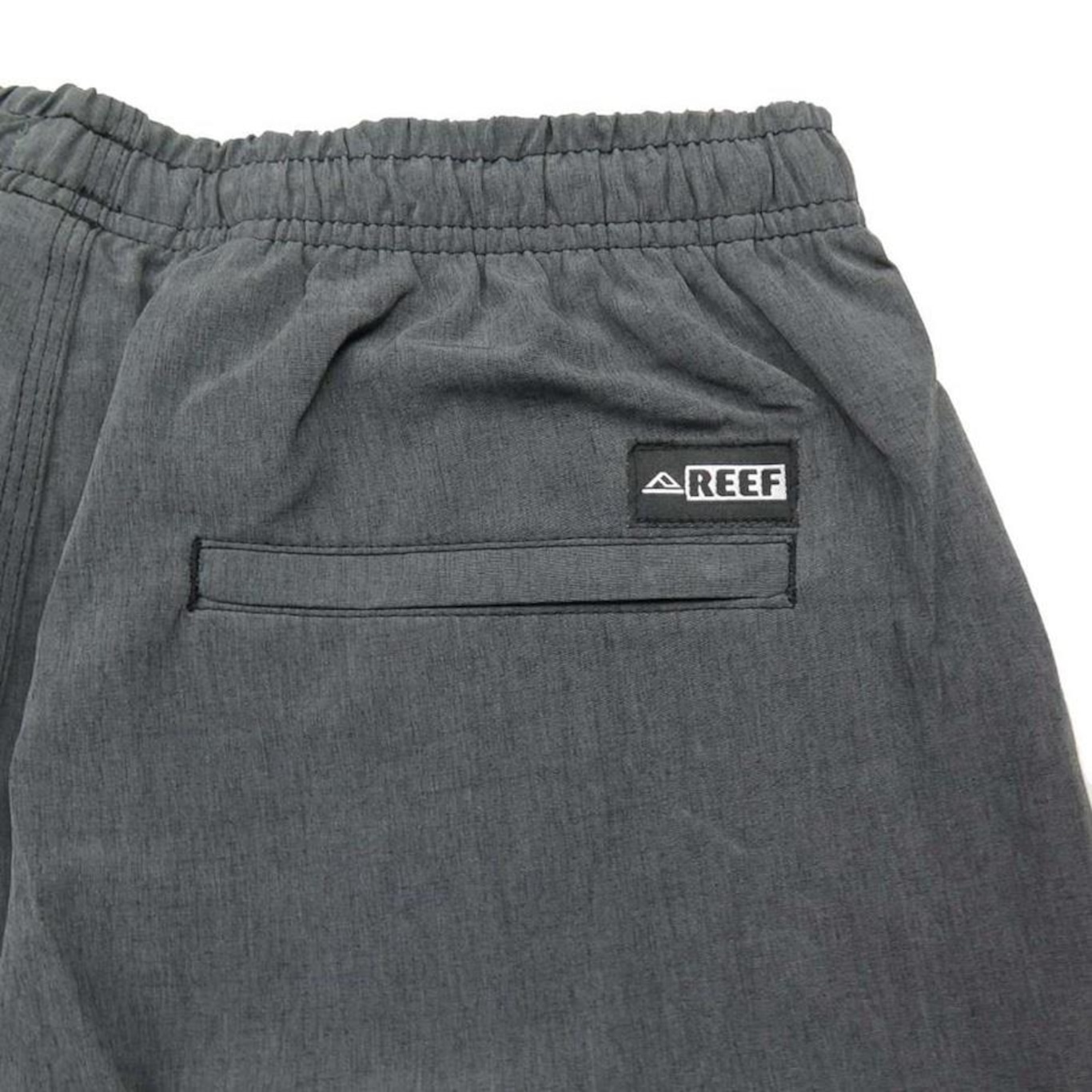 Bermuda Elástico Reef Short Mescla Pipeline - Masculina - Foto 4