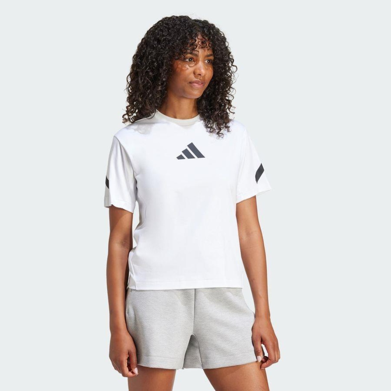 Camiseta adidas W Z.N.E. Tee - Feminina - Foto 4