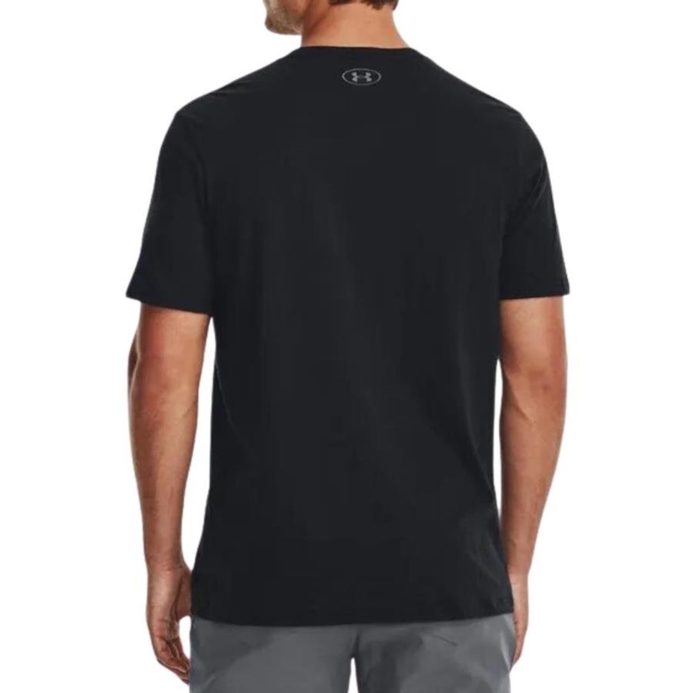 Camiseta Under Armour Ua Big Logo Fill Ss Brz - Masculina - Foto 2