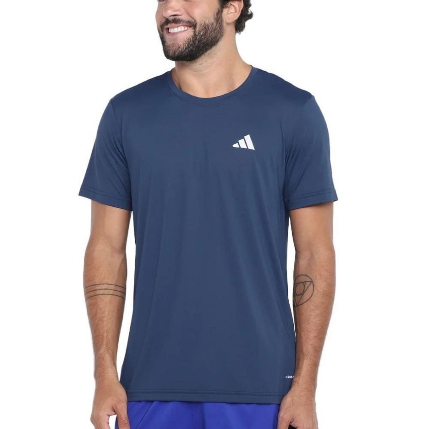 Camiseta adidas Own The Run Basic - Masculina - Foto 1