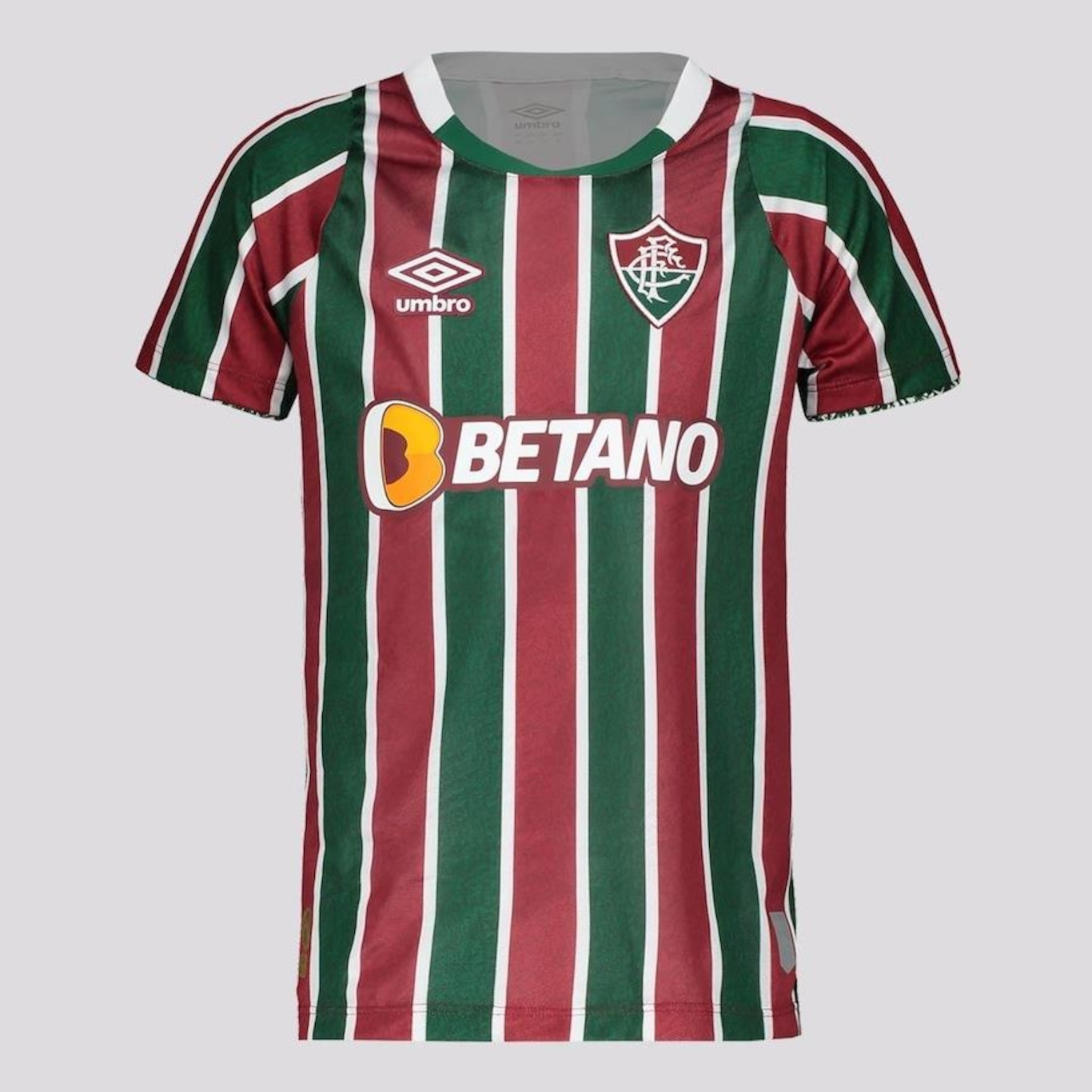 Camisa do Fluminense I 2024 Umbro - Infantil - Foto 1