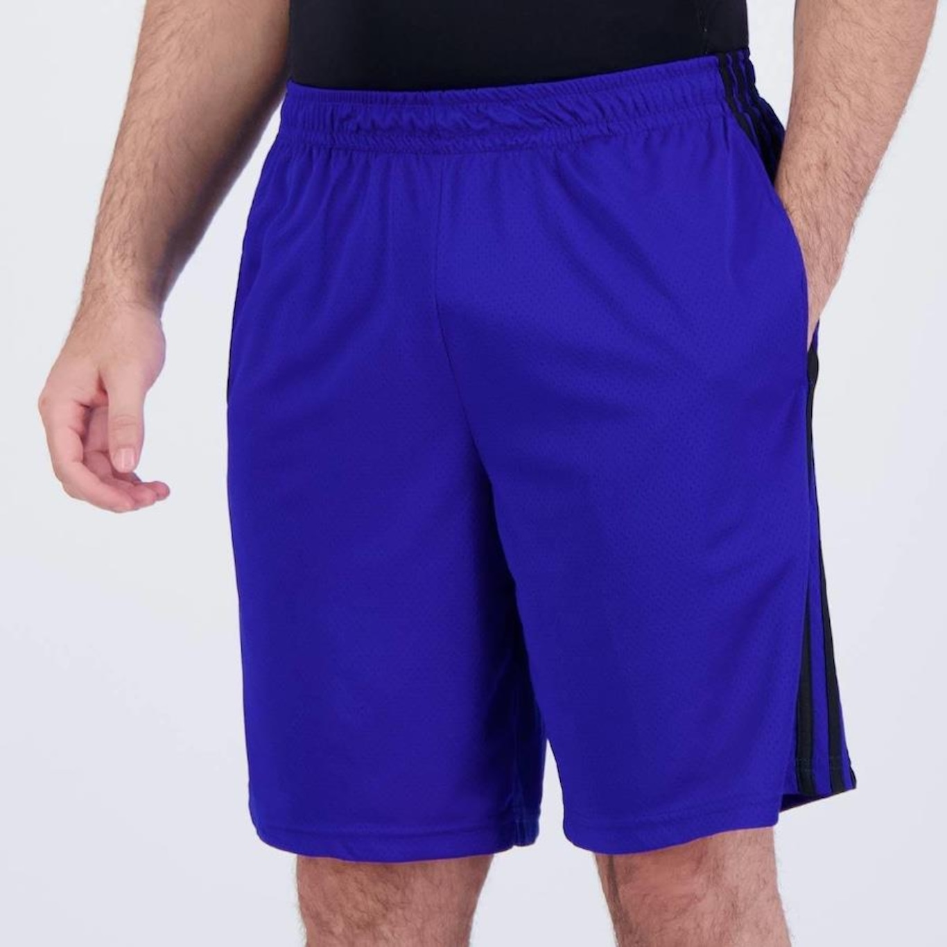 Bermuda adidas 3 Listras - Masculina - Foto 3