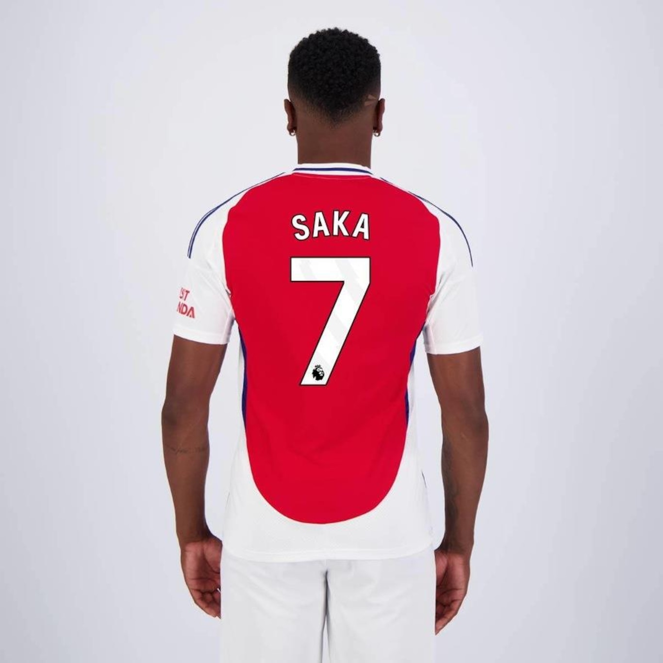 Camisa Arsenal Home 2025 7 Saka adidas - Masculina - Foto 1