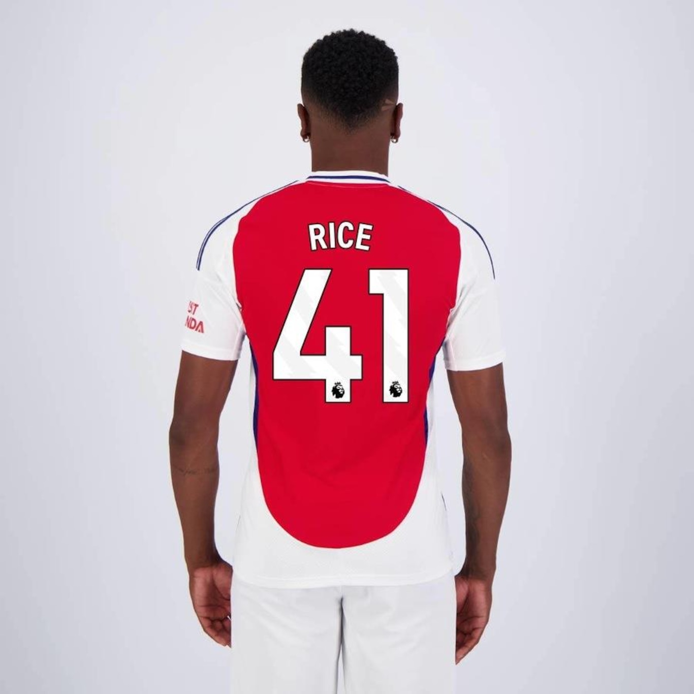 Camisa Arsenal Home 2025 41 Rice adidas - Masculina - Foto 1