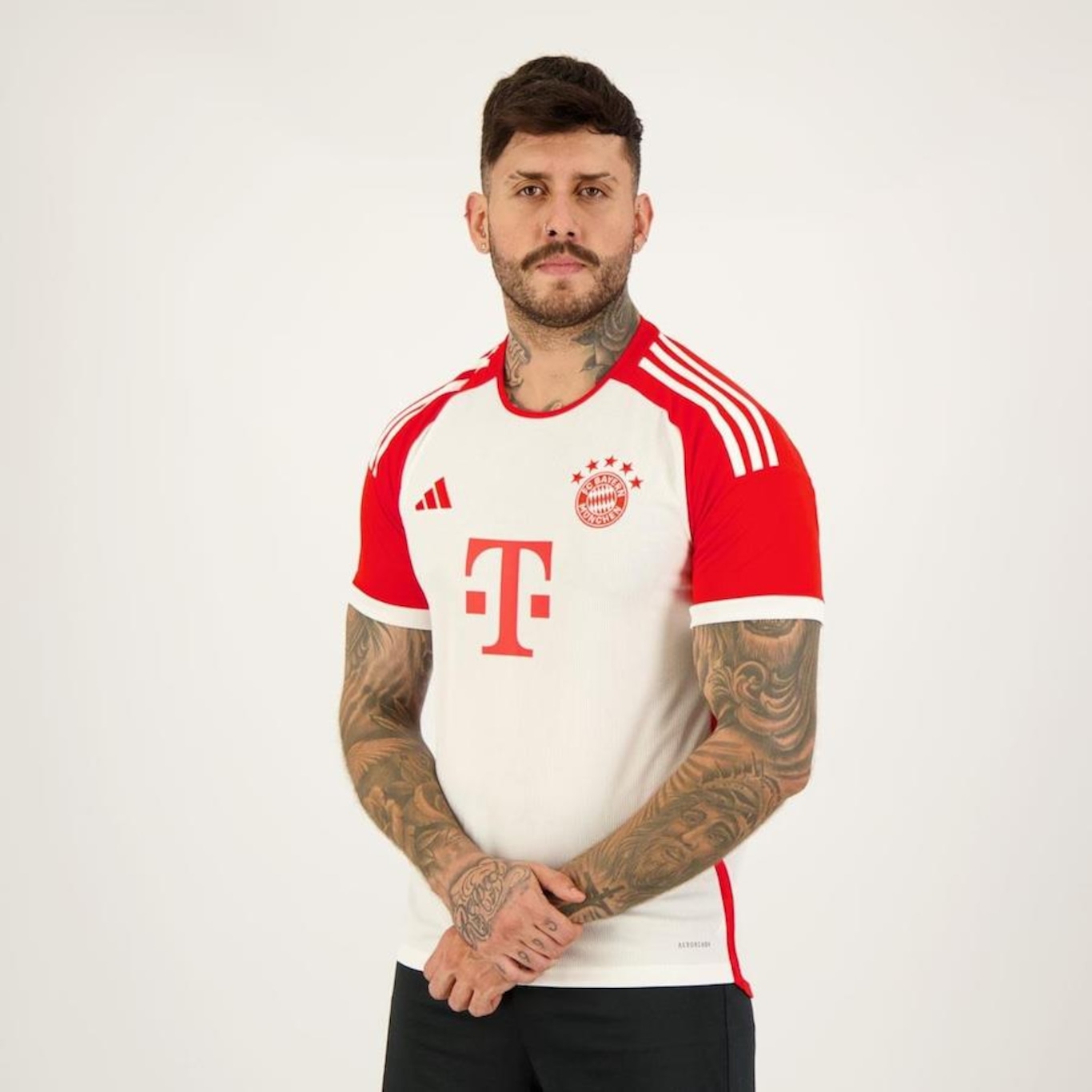 Camisa Bayern Home 2024 10 Sané adidas - Masculina - Foto 4