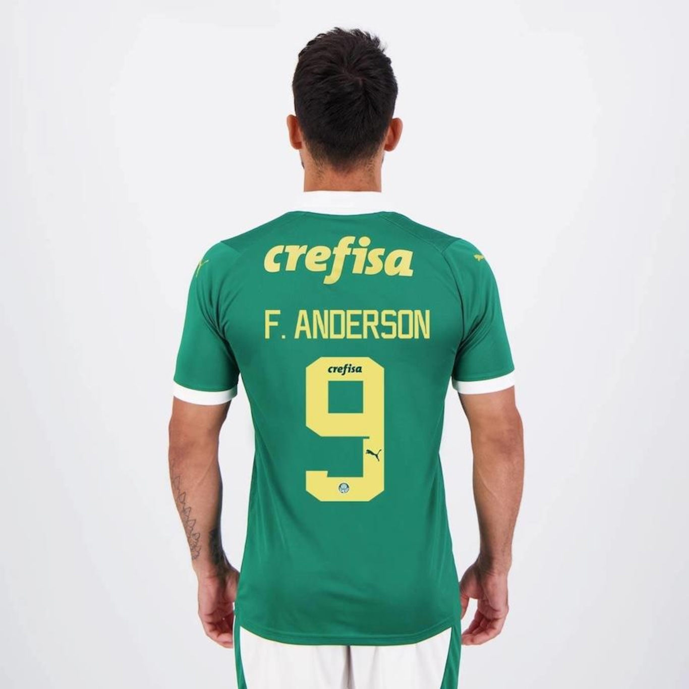 Camisa do Palmeiras I 2024 Puma 9 F. Anderson - Masculina - Foto 2