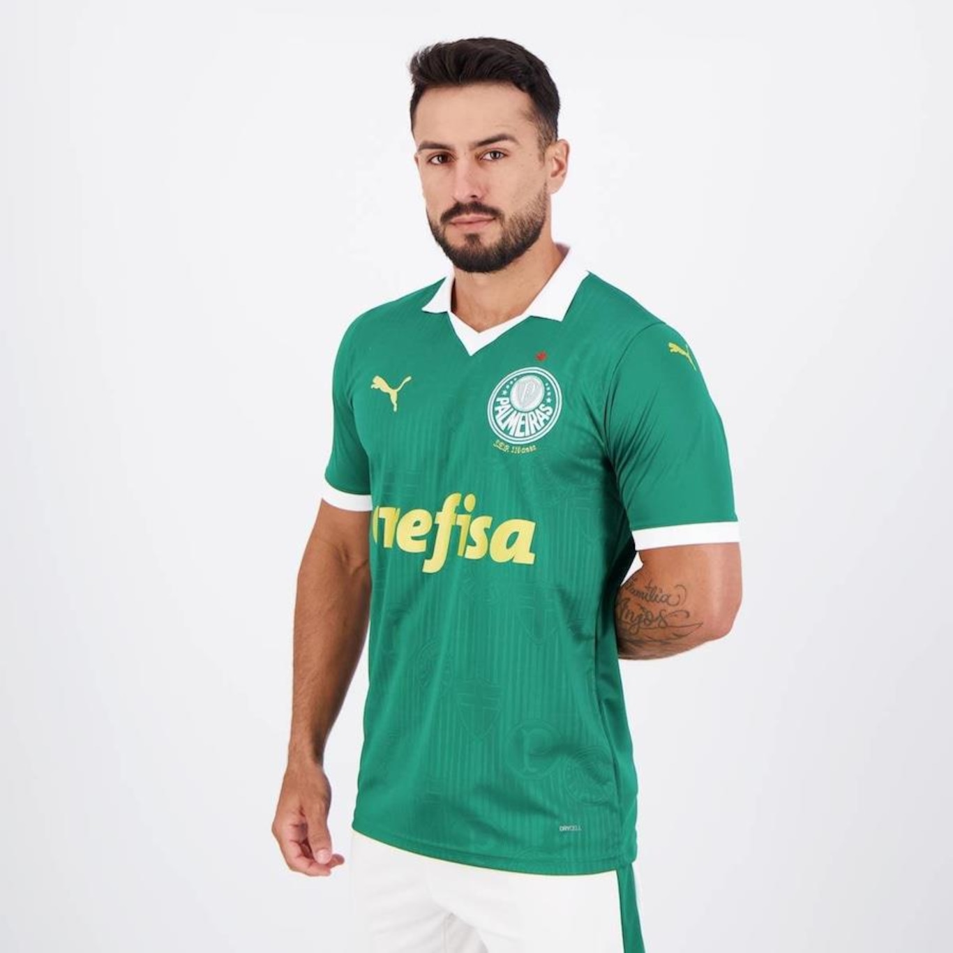 Camisa do Palmeiras I 2024 Puma 9 F. Anderson - Masculina - Foto 4