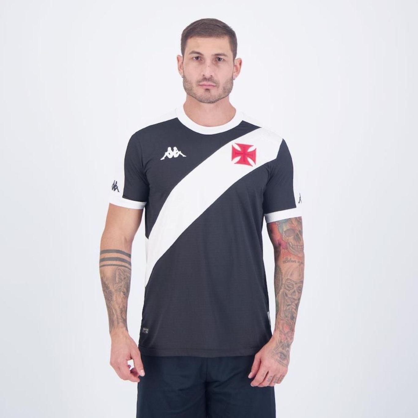 Camisa do Vasco I 2024 Kappa 6 Lucas Piton - Masculina - Foto 1