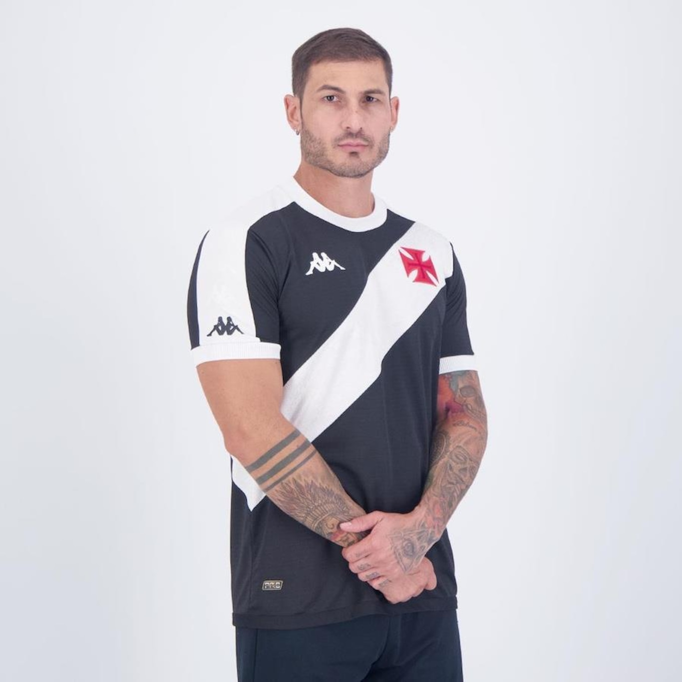 Camisa do Vasco I 2024 Kappa 6 Lucas Piton - Masculina - Foto 3