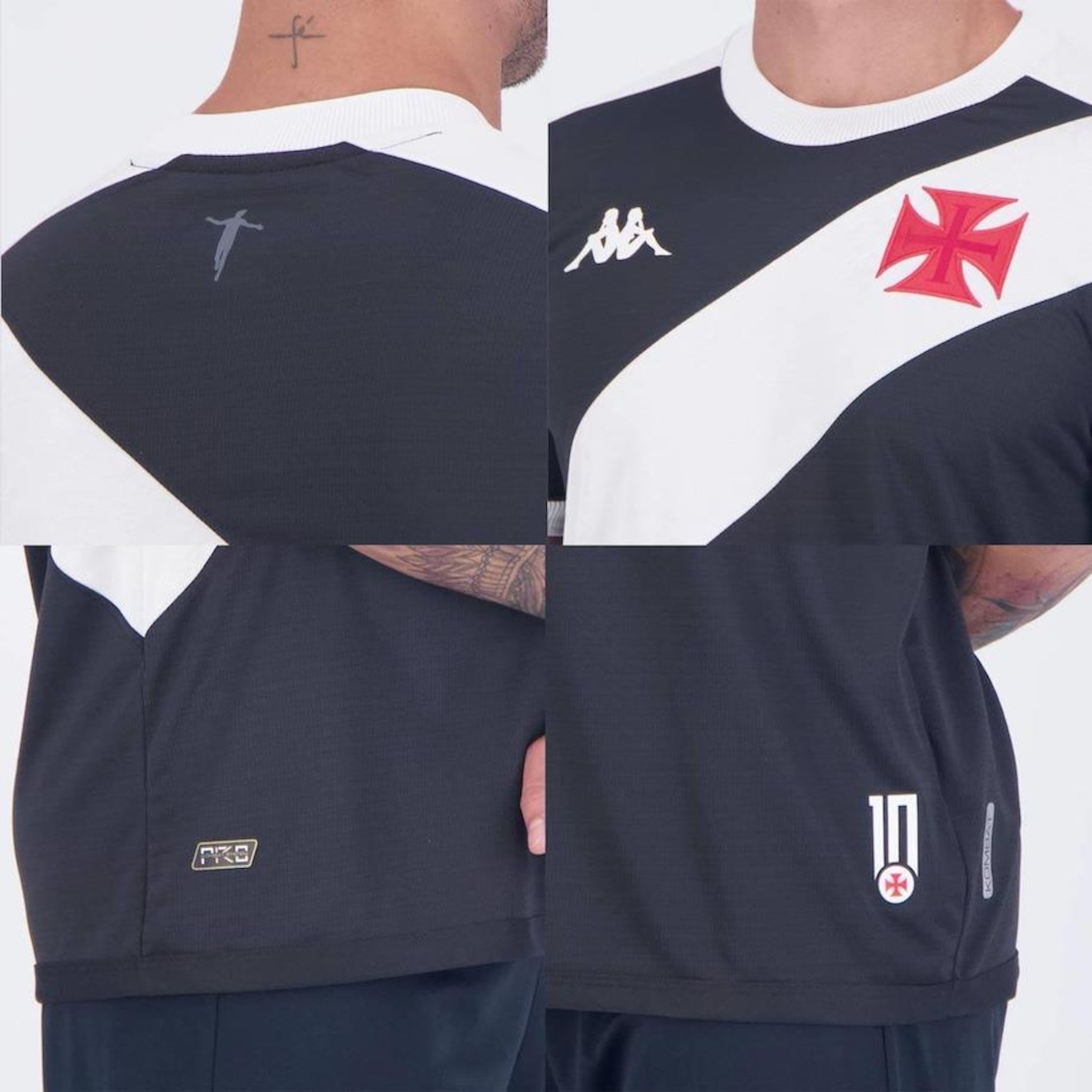 Camisa do Vasco I 2024 Kappa 6 Lucas Piton - Masculina - Foto 5