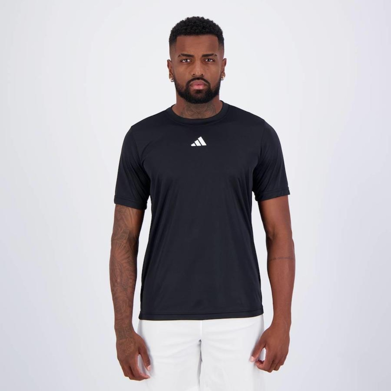 Camiseta adidas Basic Treino - Masculina - Foto 1