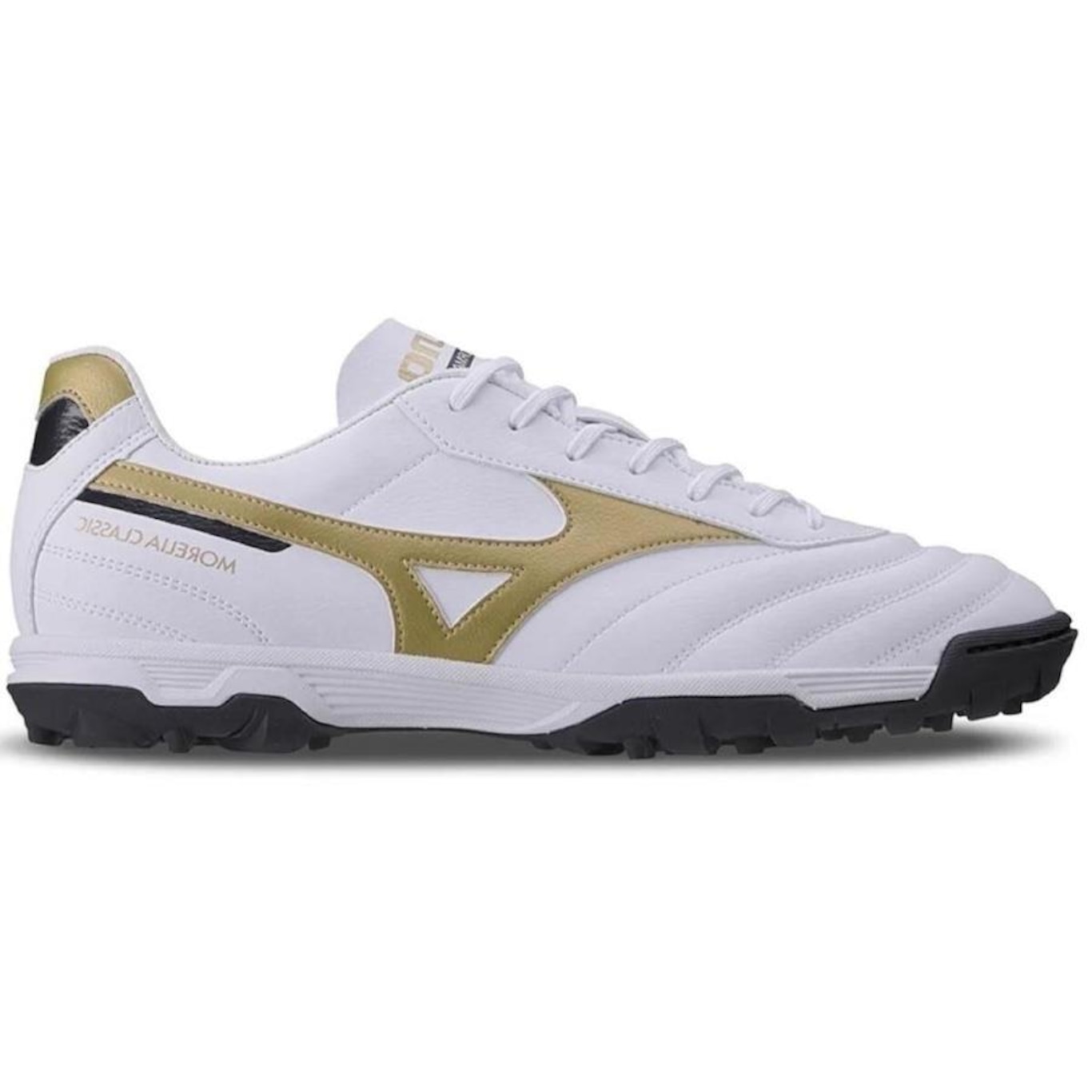 Chuteira Society Mizuno Morelia Classic Adulto - Foto 1