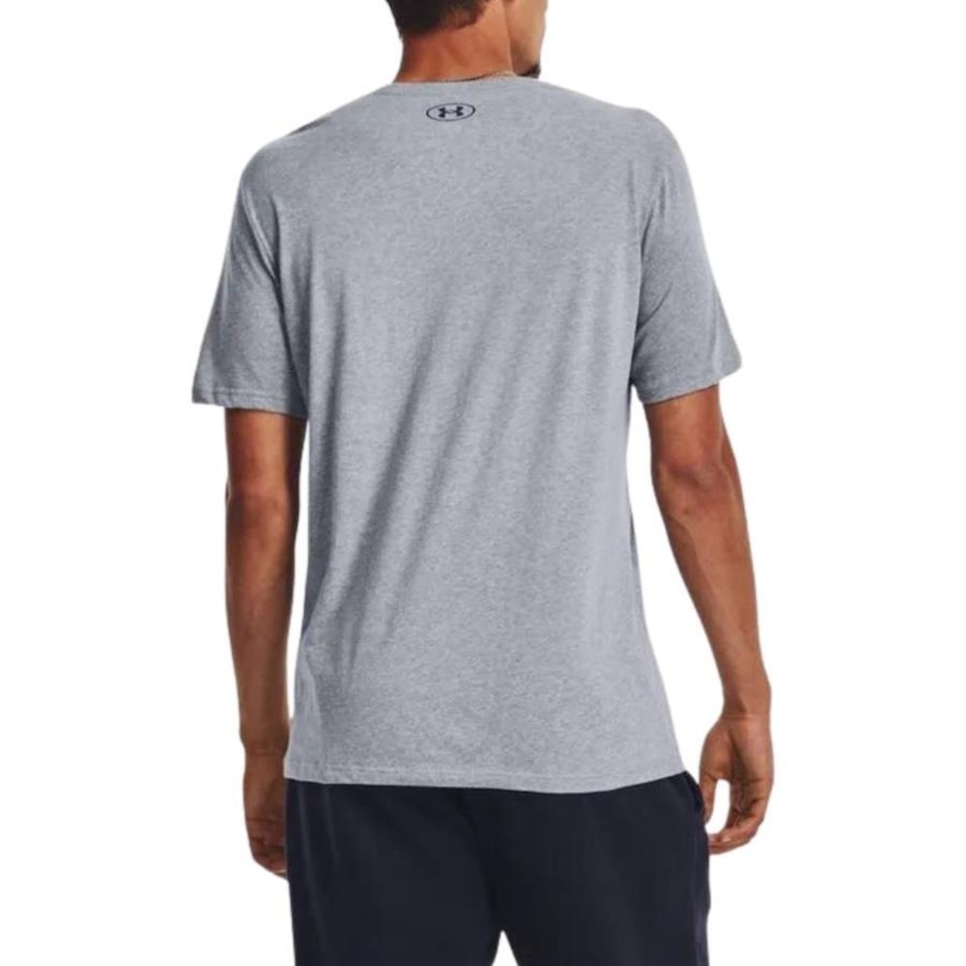 Camiseta Under Armour Ua Big Logo Fill Ss Brz - Masculina - Foto 2