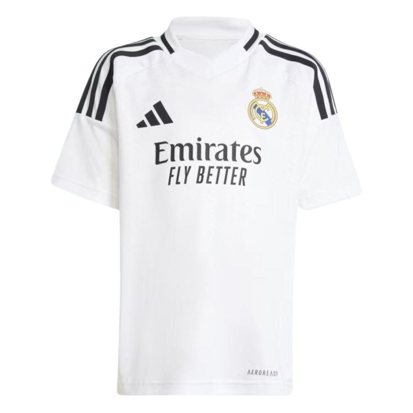 Conjunto Real Madrid I 2024/25 adidas - Infantil - Foto 2