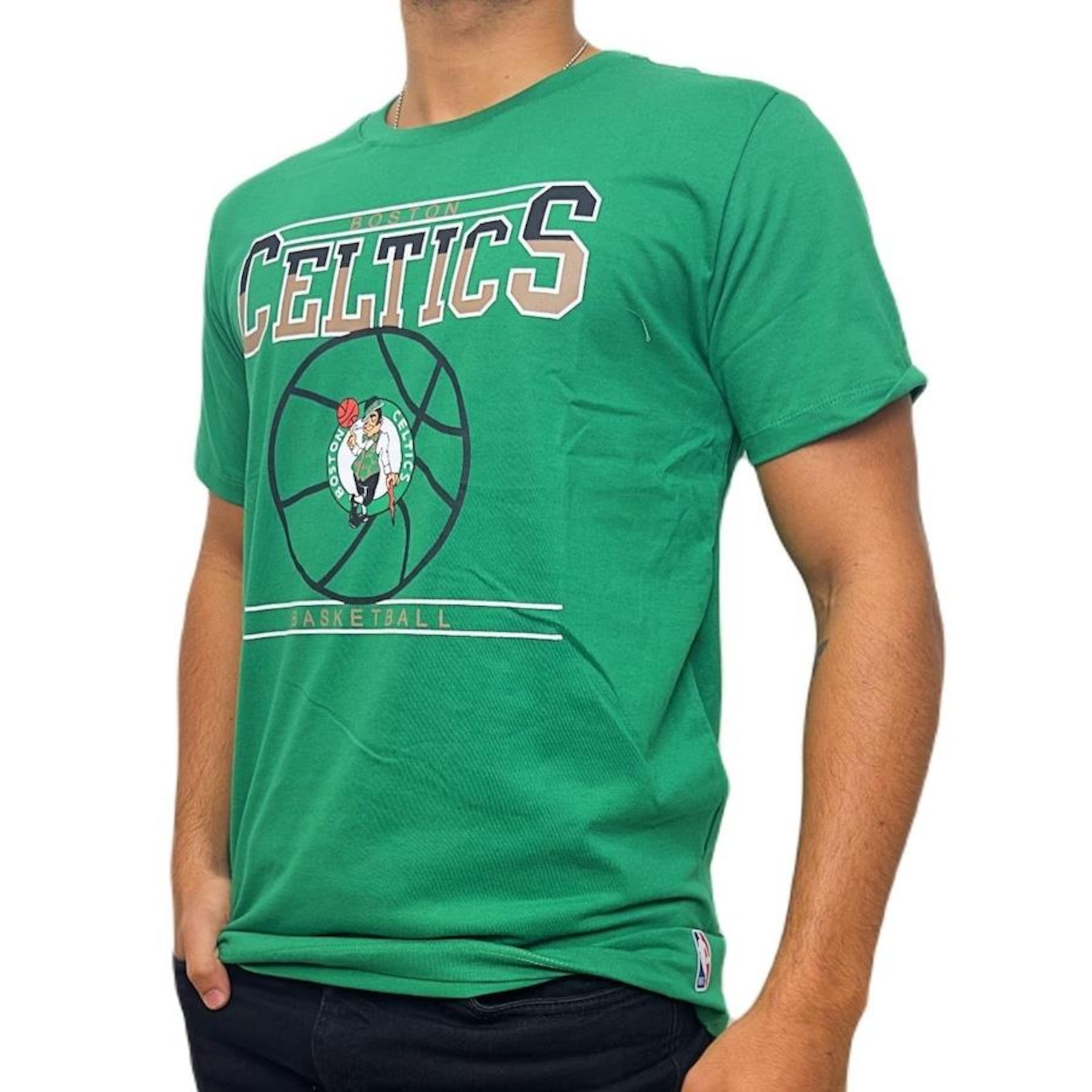 Camiseta Nba Boston Celtics Basquete Box Out - Masculina - Foto 3